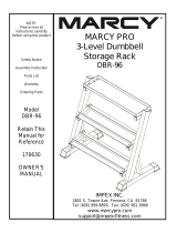 Marcy DBR-96 Owner's manual