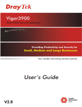Draytek Vigor3900 Owner's manual