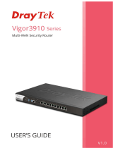 Draytek Vigor3910 Series User manual