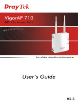 Draytek VigorAP 710 Owner's manual