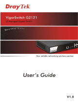 Draytek VigorSwitch G2121 Owner's manual