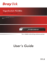 Draytek VigorSwitch P2280x Owner's manual