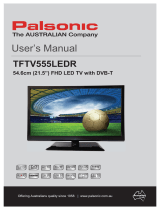 Palsonic TFTV5825FL User manual