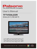 Palsonic TFTV606LEDR Owner's manual
