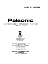 Palsonic 5120PF Owner's manual