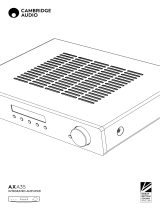 Cambridge Audio AXA35 User manual