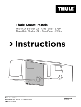 Thule Sun Blocker G2 Side L User manual