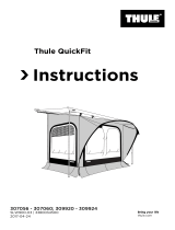 Thule QuickFit for Ducato H2 User manual