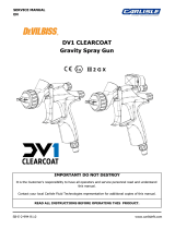 DeVilbissDV1 Clearcoat Spray Gun