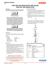DeVilbiss CleanAir™ Air Line Filters and Control Units User manual