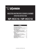 Zojirushi NP-HCC10/18 User manual