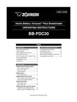 Zojirushi BB-PDC20 Owner's manual