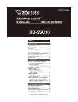Zojirushi BB-SSC10 Owner's manual