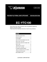Zojirushi EC-YTC100 User manual