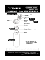 Zojirushi SM-SC36/48/60 Owner's manual