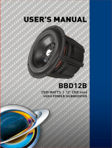 Planet Aaudio BBD12B User manual