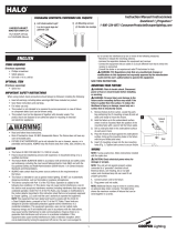 Cooper Lighting HU10 LED Undercabinet User manual