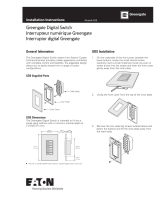 Eaton Greengate Digital Switch, GDS Installation guide