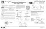 Cooper Lighting Wall/Corner PIR Sensor Installation guide