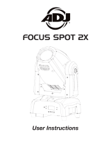 ADJ Focus Spot 2X User manual