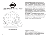 ADJ Mega TriPar Profile Plus User manual