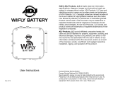 ADJ WiFLY EXR Battery User manual