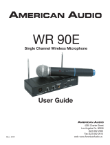 ADJ WR 90E User manual