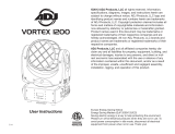 ADJ Vortex 1200 User manual