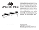 ADJ Ultra Hex Bar 6 User manual