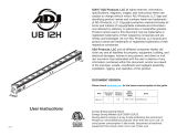 ADJ UB 12H User manual