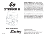 ADJ Stinger II User manual