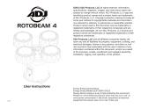 ADJ Rotobeam 4 User manual
