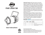 ADJ PAR Z100 5K User manual