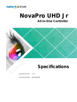 ADJ NOVAPRO UHD JR User manual