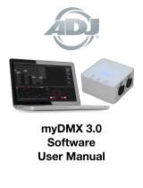ADJ myDMX 3 User manual