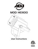 ADJ MOD HEX100 User manual