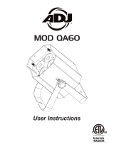 ADJ MOD QA60 User manual