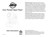 ADJ Inno Pocket Spot Pearl User manual