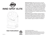 ADJ Inno Spot Elite User manual