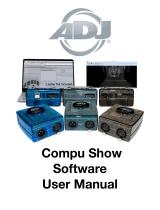 ADJ Compu SDE User manual