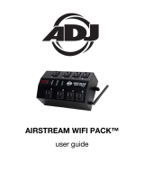 ADJ Airstream Wifi Pack User manual