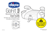 Chicco GoFit® Plus Booster Car Seat User manual