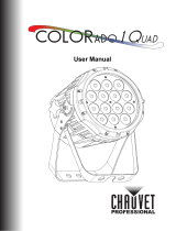 Chauvet Colorado 1 Quad User manual