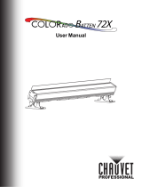 Chauvet Professional COLORado Batten 72X User manual