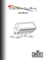 Chauvet COLORado Solo Batten 4 User manual