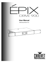 Chauvet Epix Drive 900 User manual