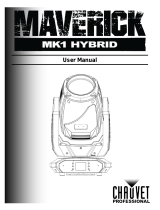 Chauvet Maverick MK1 Hybrid User manual