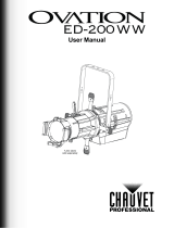 Chauvet Ovation ED-200WW User manual