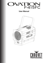 Chauvet Ovation F-415FC User manual