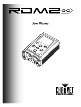 Chauvet RDM2go User manual